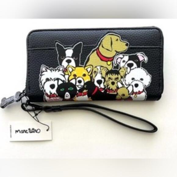 NWT Marc Tetro Dog Wallet/Wristlet - Picture 1 of 7
